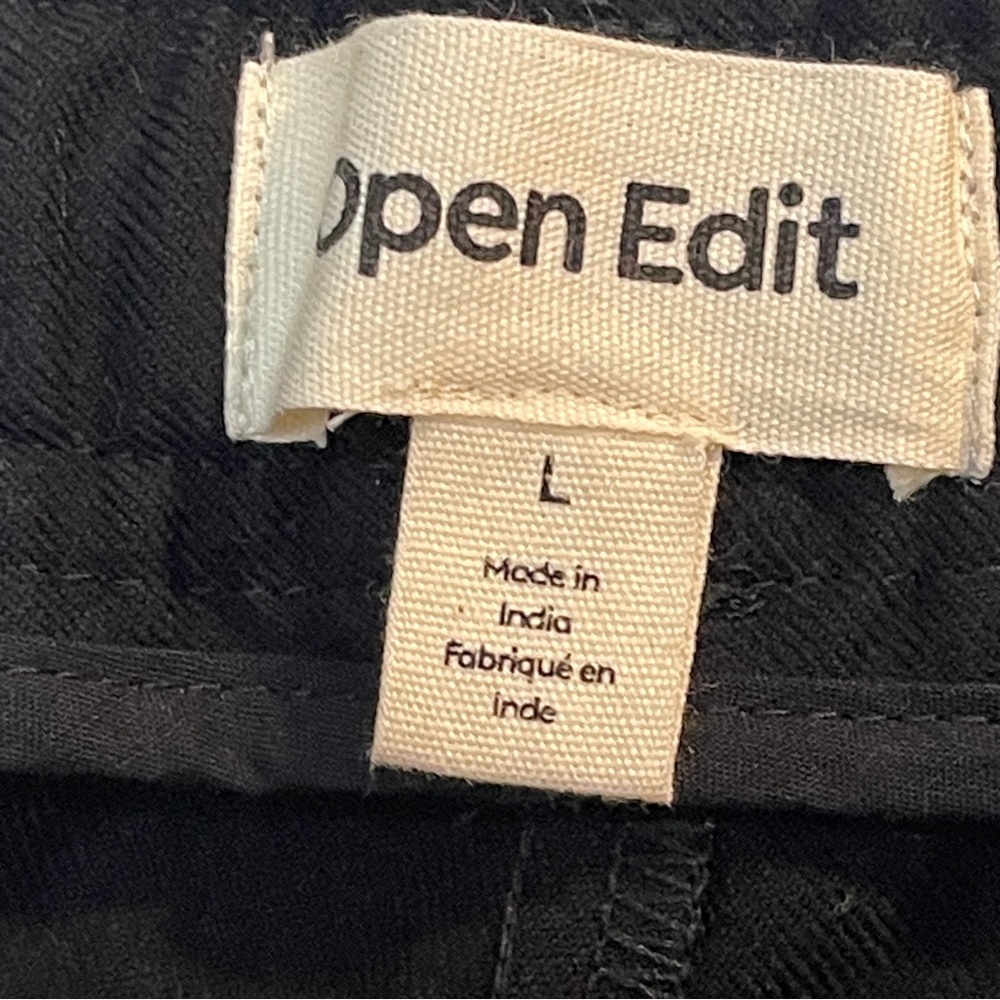 Open Edit Drawstring Pants In Black L - image 4